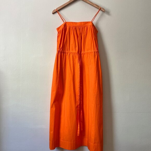 Ganni Dresses & Skirts - Ganni orange strappy dress
